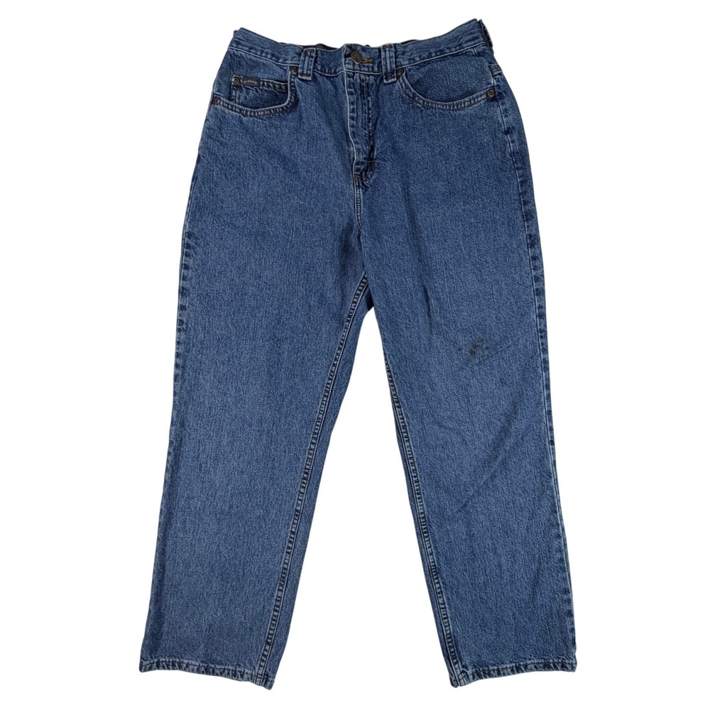 Riders by Lee Vintage Cinch Back Jeans Mens 30x28 Medium Wash‎ Straight Leg